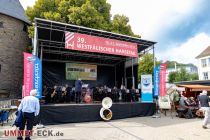 Die Bühne beim Westfälischen Hansetag war eine vor insgesamt vier auf dem Attendorner Stadtfest. • © ummeteck.de - Silke Schön